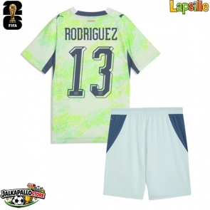 Sveitsi Ricardo Rodriguez #13 Vieraspaita Lapsille MM-kisat 2026 Lyhythihainen (+ shortsit)